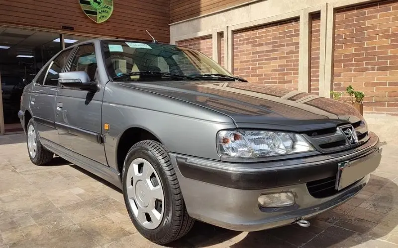 نمای جلویی پژو پارس