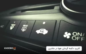 کاربرد دکمه گردش هوا در ماشین