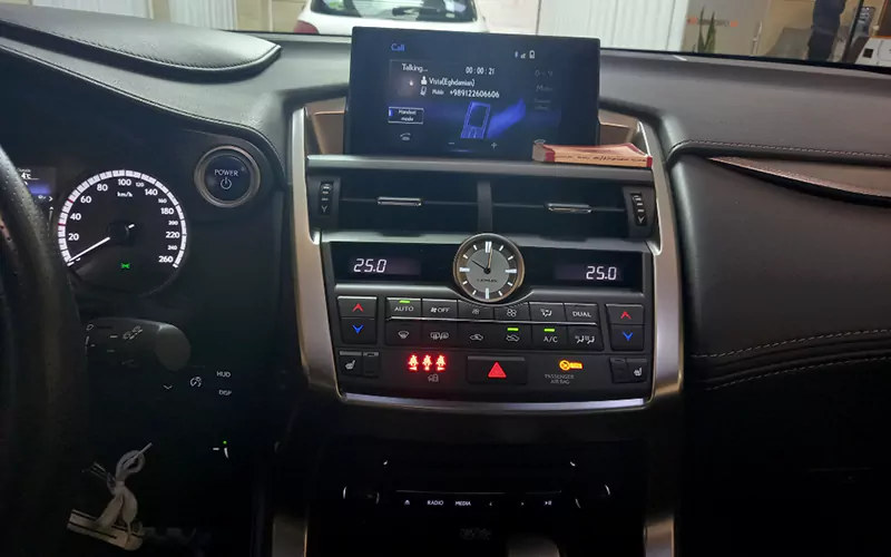 کنسول وسط لکسوس NX300h F Sport مدل ۲۰۱۷