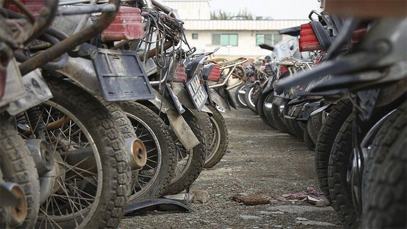 موتورسیکلت های فرسوده بالای ده سال
