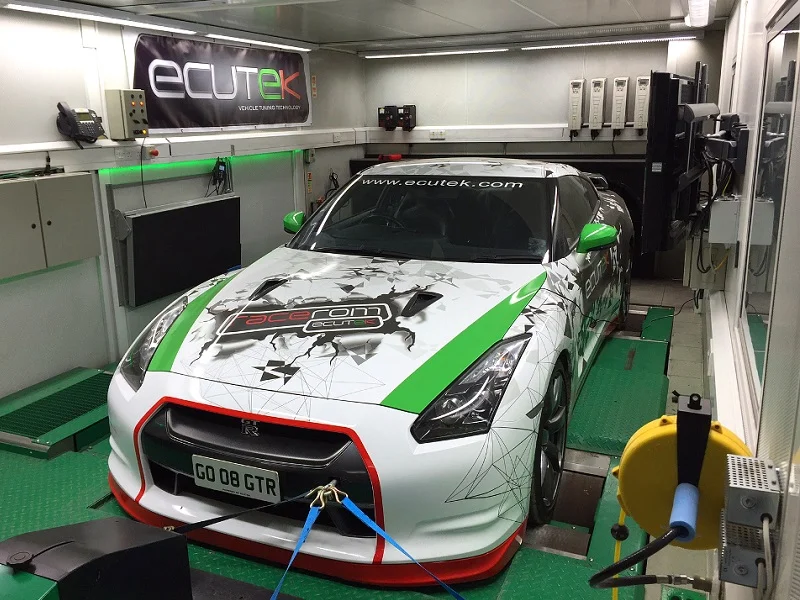 تست ECU نیسان GTR