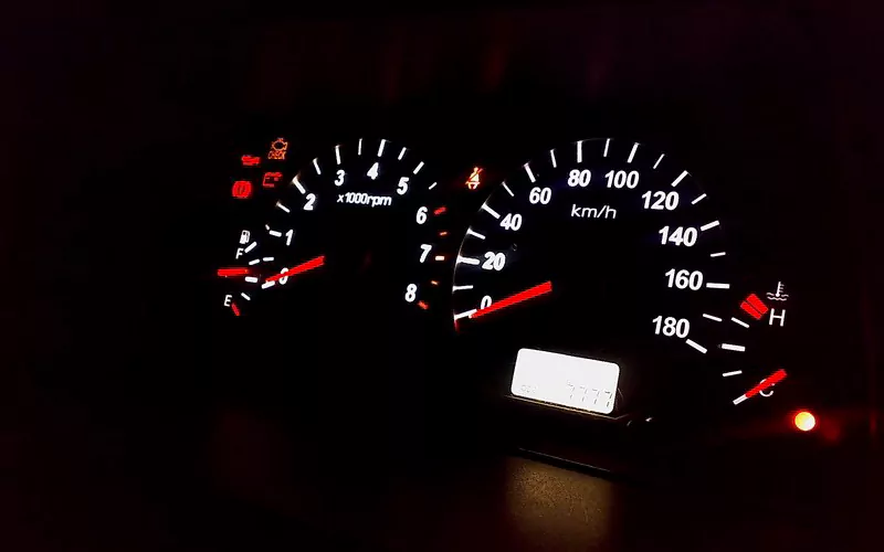 کیلومترشمار پراید