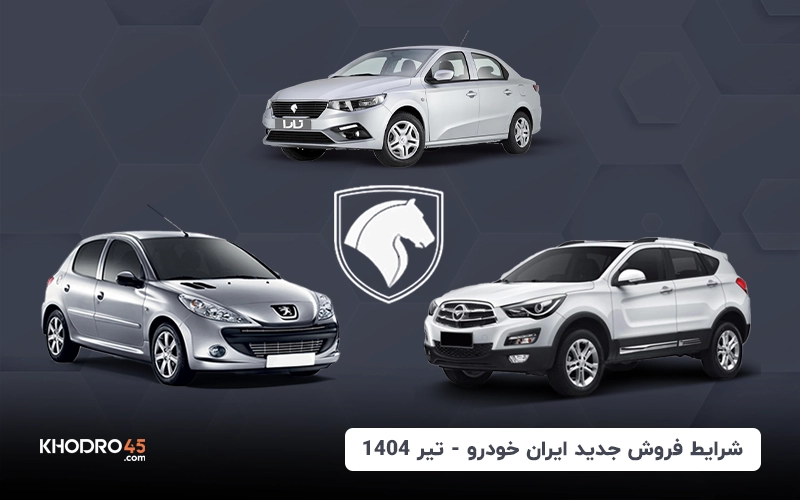 جدیدترین شرایط فروش ایران خودرو