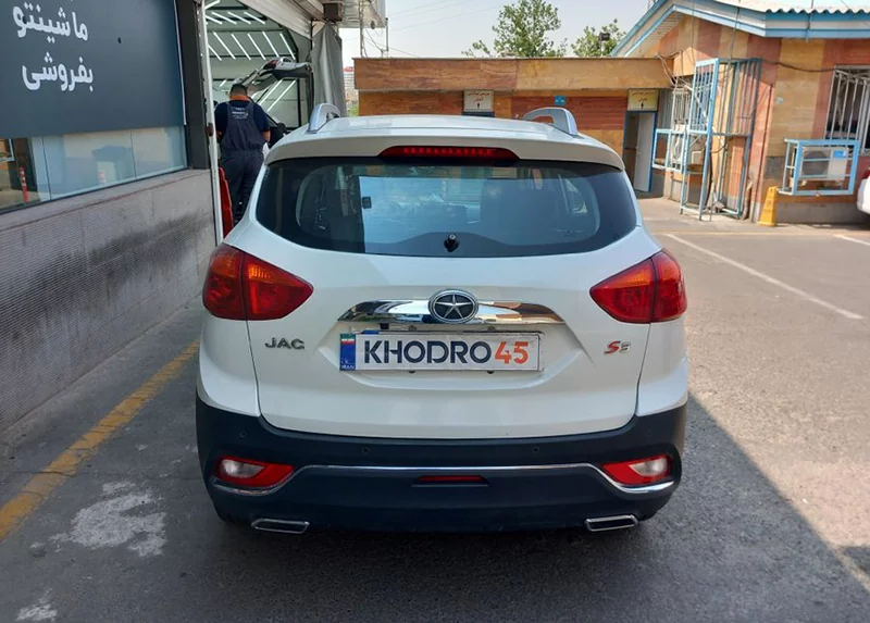 نمای عقب جک s3
