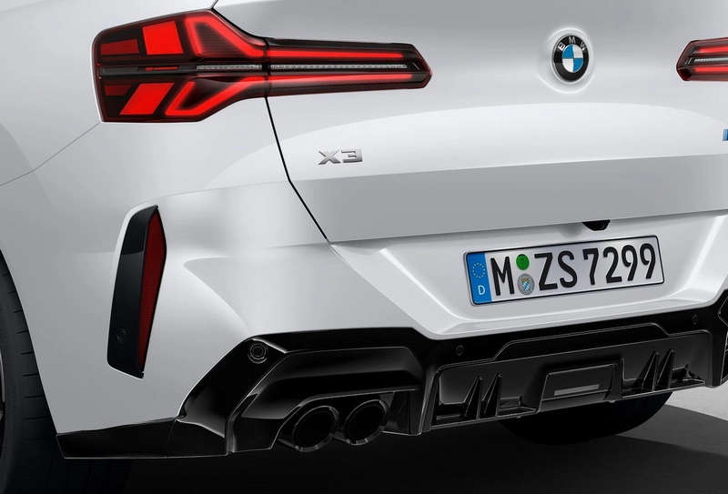 مشخصات ظاهری BMW X3 مدل ۲۰۲۵