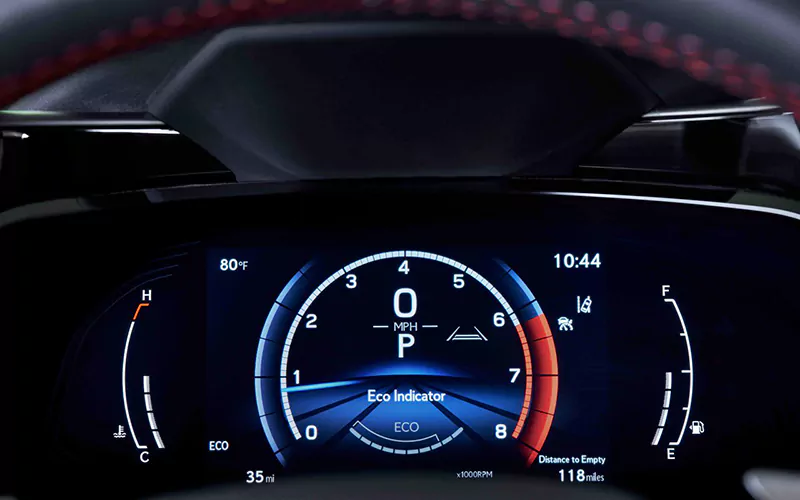نمایشگر موتور لکسوس NX260
