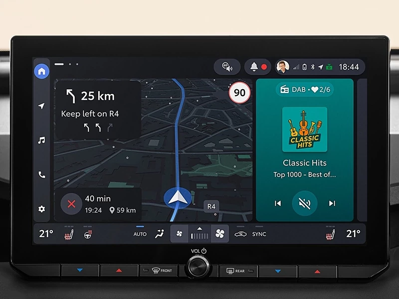 مانیتور تویوتا RAV4 2026