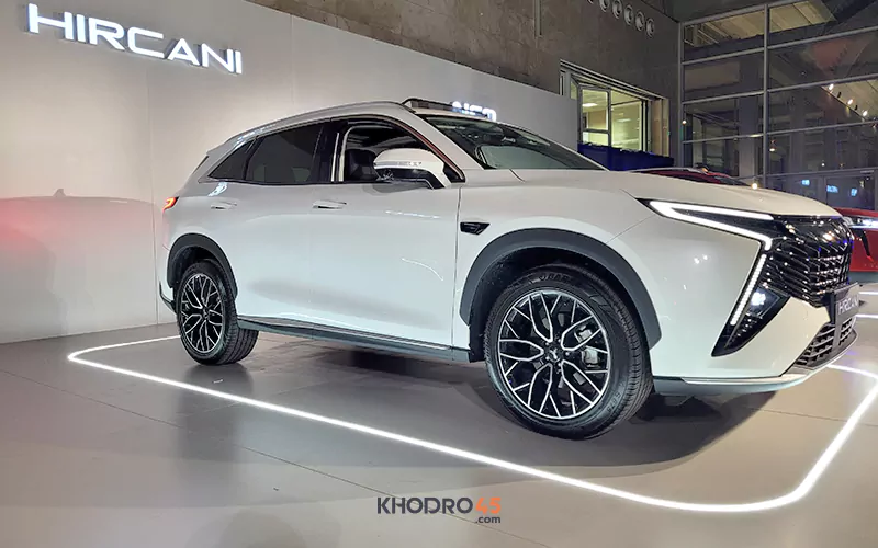 نمای جانبی لاماری هیرکانی