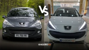تفاوت پژو ۲۰۷ ایرانی با پژو ۲۰۷ فرانسوی