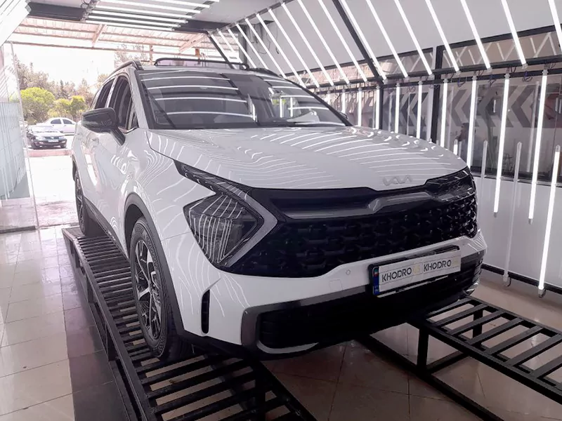 نمای ظاهری کیا اسپورتیج 2025