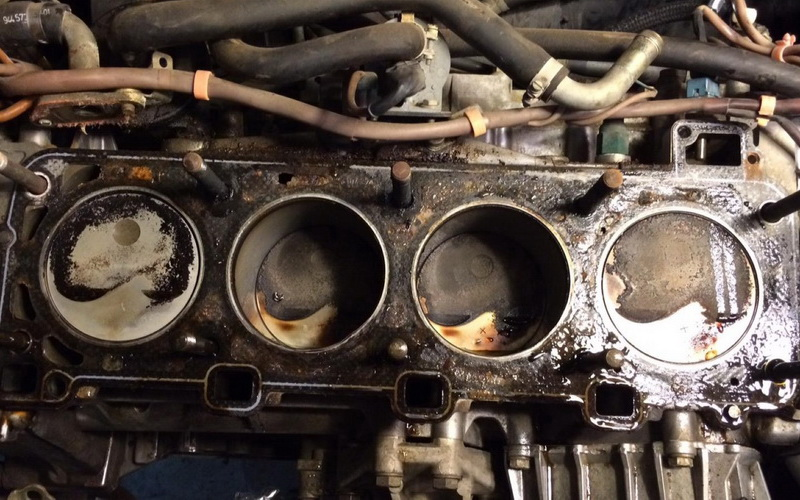 واشر سرسیلندر سوخته واشر سرسیلندر سوخته