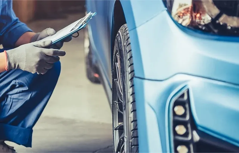 بررسی لاستیک‌ها