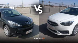 مقایسه شاهین اتومات CVT با پژو ۲۰۷ اتومات TU5P