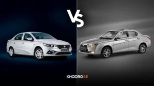 مقایسه تارا V1P دستی با دنا پلاس ۶ سرعته دستی EF7P