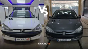 مقایسه پژو ۲۰۶ تیپ ۲ با تیپ ۵ (فنی و آپشن)