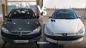 مقایسه پژو ۲۰۶ تیپ ۲ با تیپ ۳ پانوراما (فنی و آپشن)