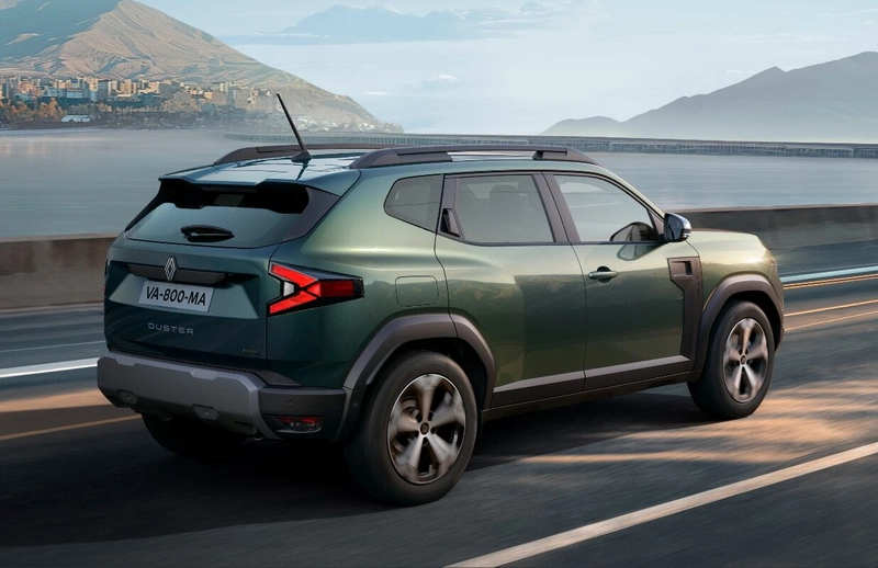 نمای عقب رنو داستر ۲۰۲۵ نمای عقب رنو داستر ۲۰۲۵