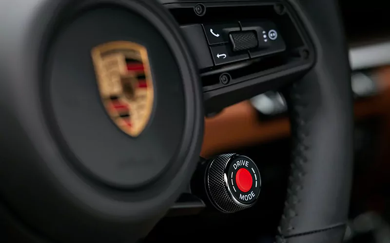 دکمه حالت رانندگی پورشه ۹۱۱ کاررا ۲۰۲۶ دکمه حالت رانندگی پورشه ۹۱۱ کاررا ۲۰۲۶