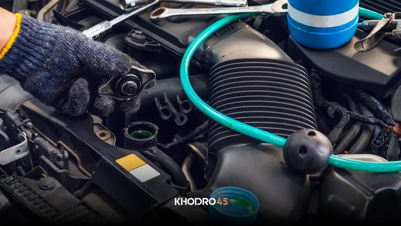 چگونه آب رادیاتور ماشین را چک کنیم؟ نحوه تنظیم آب رادیاتور