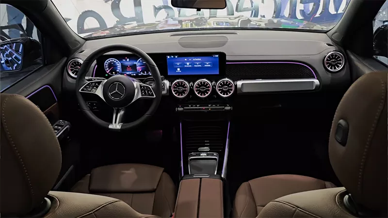 طراحی داخلی بنز GLB 200 مدل 2025