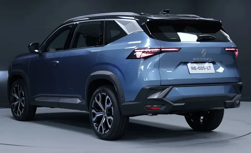 نمای عقب رنو بورئال سروش موتور