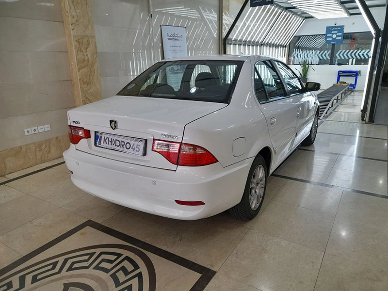 نمای جانبی سمند سورن ELX