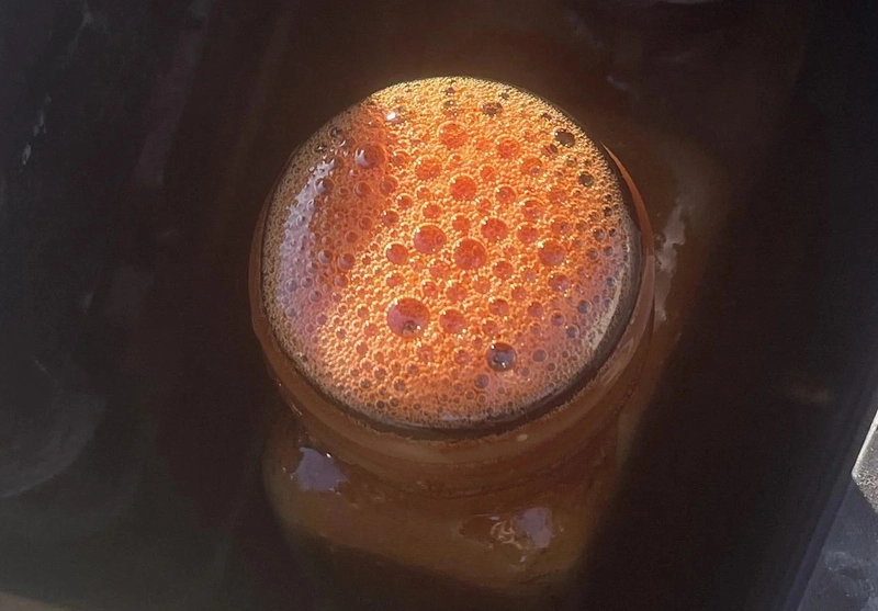 کف کردن روغن در مخزن هیدرولیک فرمان نشانگر وجود هوا در سیستم است