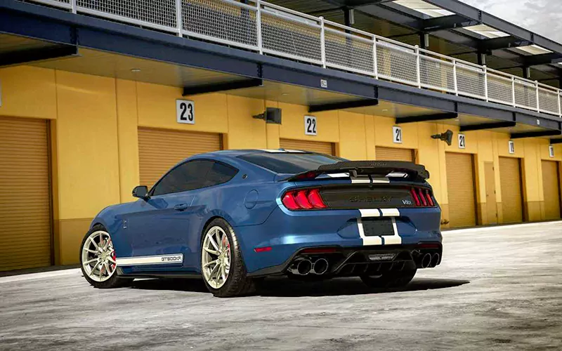 نمای عقب ظاهری شلبی Gt500KR نمای عقب ظاهری شلبی Gt500KR