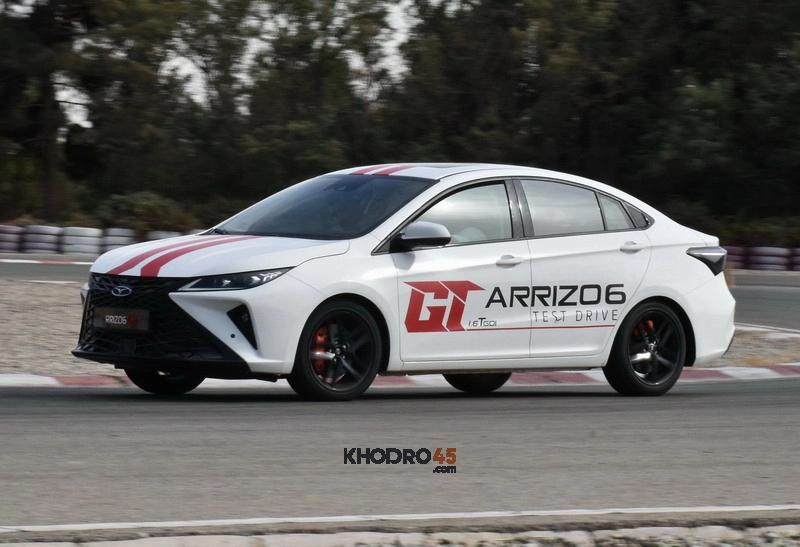 طراحی ظاهری آریزو ۶ GT