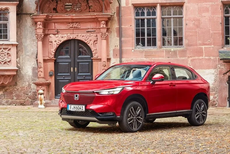 هوندا HR-V هیبرید قرمز هوندا HR-V هیبرید قرمز