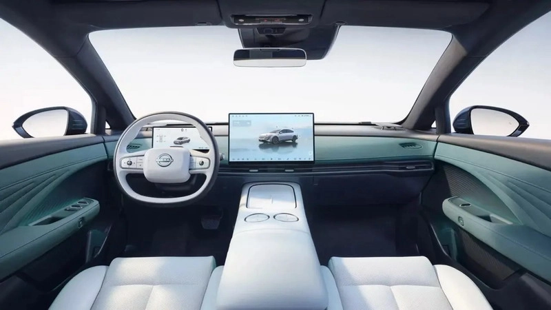طراحی داخلی نیسان N7 طراحی داخلی نیسان N7