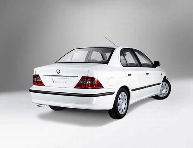 نمای عقب سمند SE