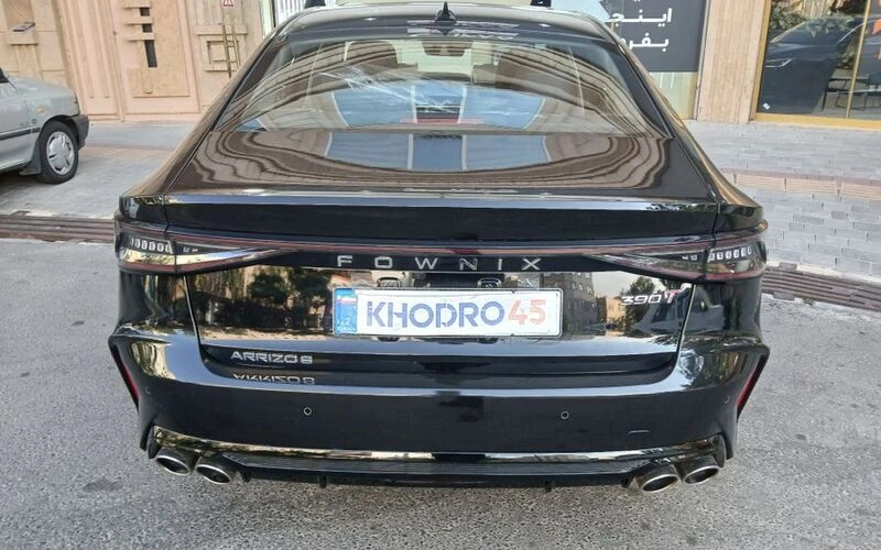 نمای عقب آریزو ۸ نمای عقب آریزو ۸