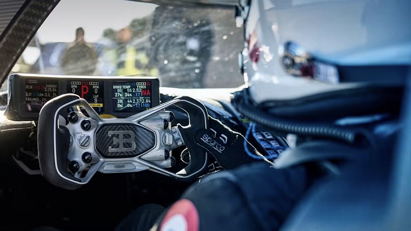 نمای داخلی بوگاتی بولاید نمای داخلی بوگاتی بولاید