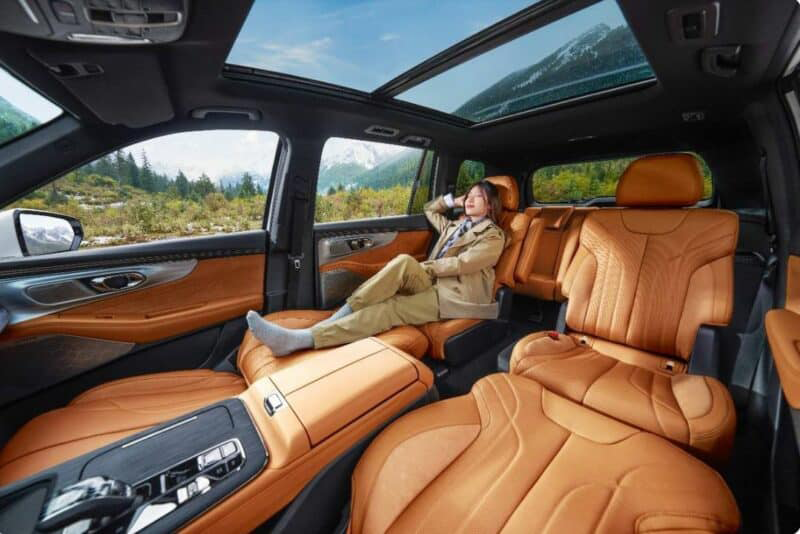 صندلی سه ردیفه گک ترامپچی ES9 صندلی سه ردیفه گک ترامپچی ES9