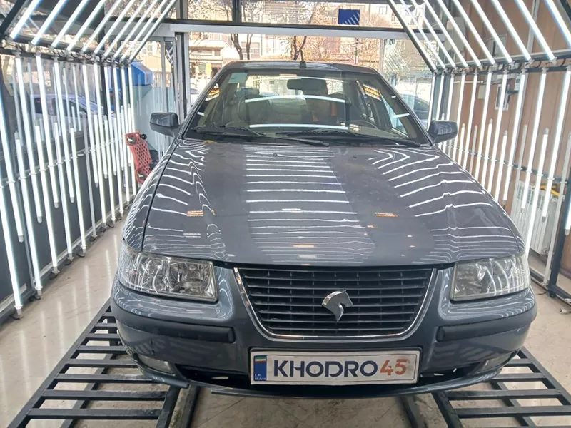 سمند lx از نمای جلو