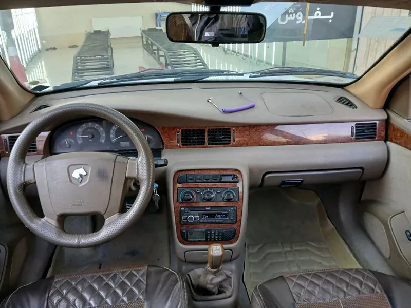 مقایسه طراحی داخلی سمند EF7