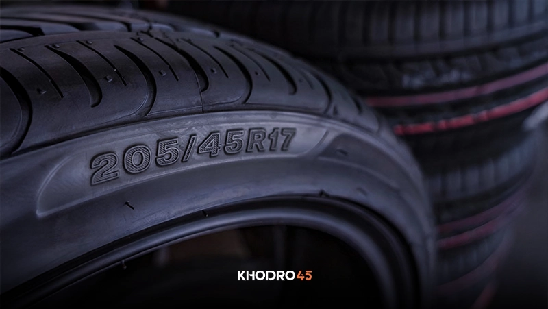 اعداد روی لاستیک خودرو نشانه چیست؟