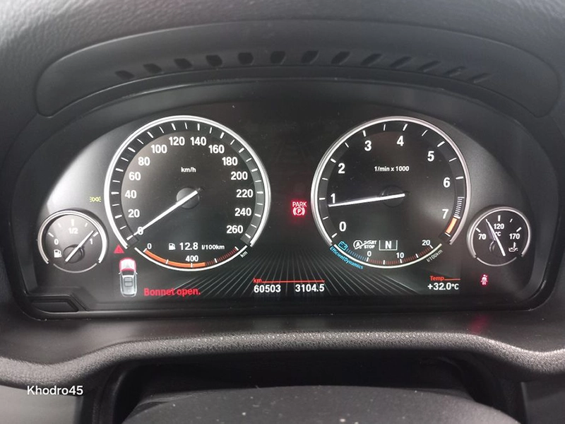 نمایشگر کیلومترشمار بی ام و X3 مدل 2014 نمایشگر کیلومترشمار بی ام و X3 مدل 2014