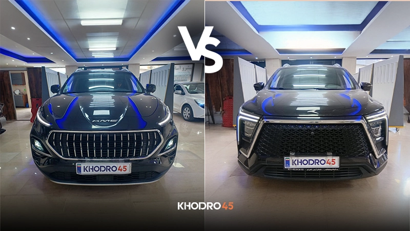 مقایسه کی ام سی X5 با کی ام سی K7