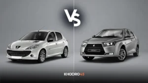 مقایسه پژو ۲۰۷ دنده ای با دنا پلاس دنده ای
