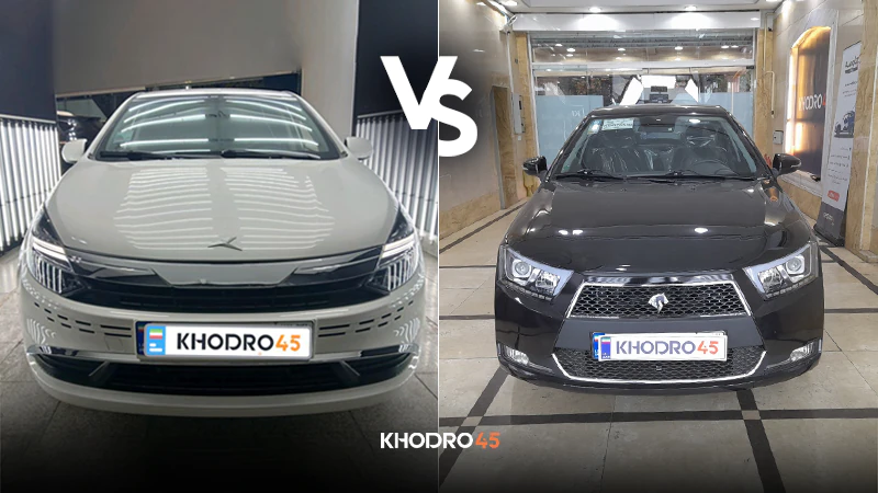 مقایسه کی ام سی ایگل با دنا پلاس توربو اتومات