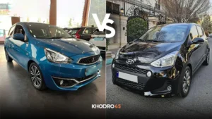 مقایسه میتسوبیشی میراژ با هیوندای i10 مونتاژ