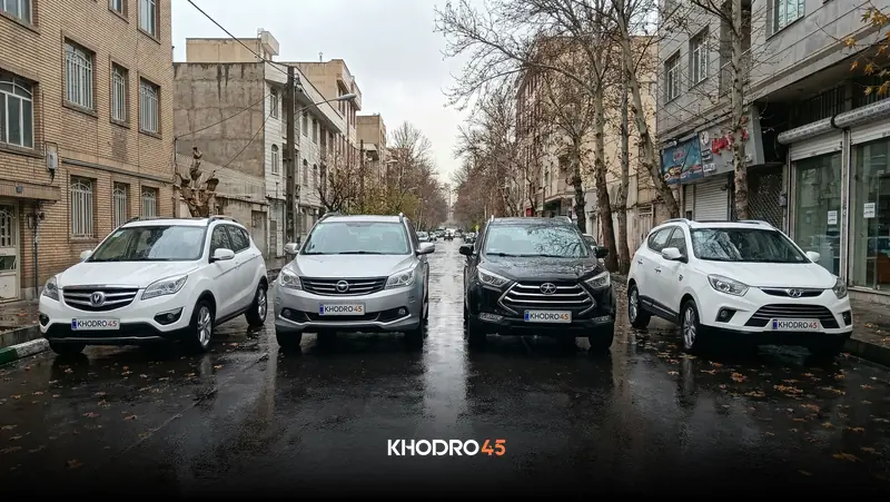 بهترین ماشین های شاسی بلند تا ۱.۵ میلیارد (۱۴۰۴)