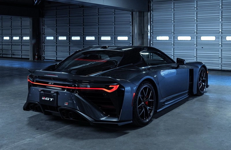 نمای عقب تویوتا GR GT نمای عقب تویوتا GR GT