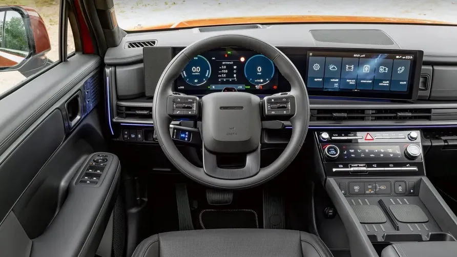 طراحی داخلی هیوندای سانتافه ۲۰۲۵ طراحی داخلی هیوندای سانتافه ۲۰۲۵