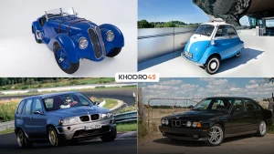 ۱۰ خودرو برتر تاریخ بی ام و