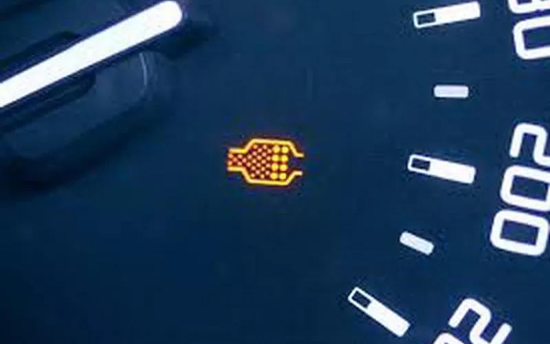 چراغ هشدار کاتالیزور چراغ هشدار کاتالیزور