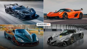 آشنایی با سریع ترین خودروهای جهان