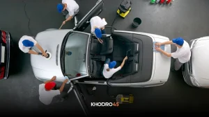 مراحل صفرشویی خودرو